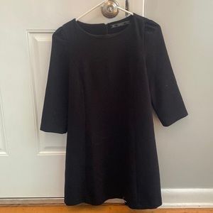 S black Zara dress